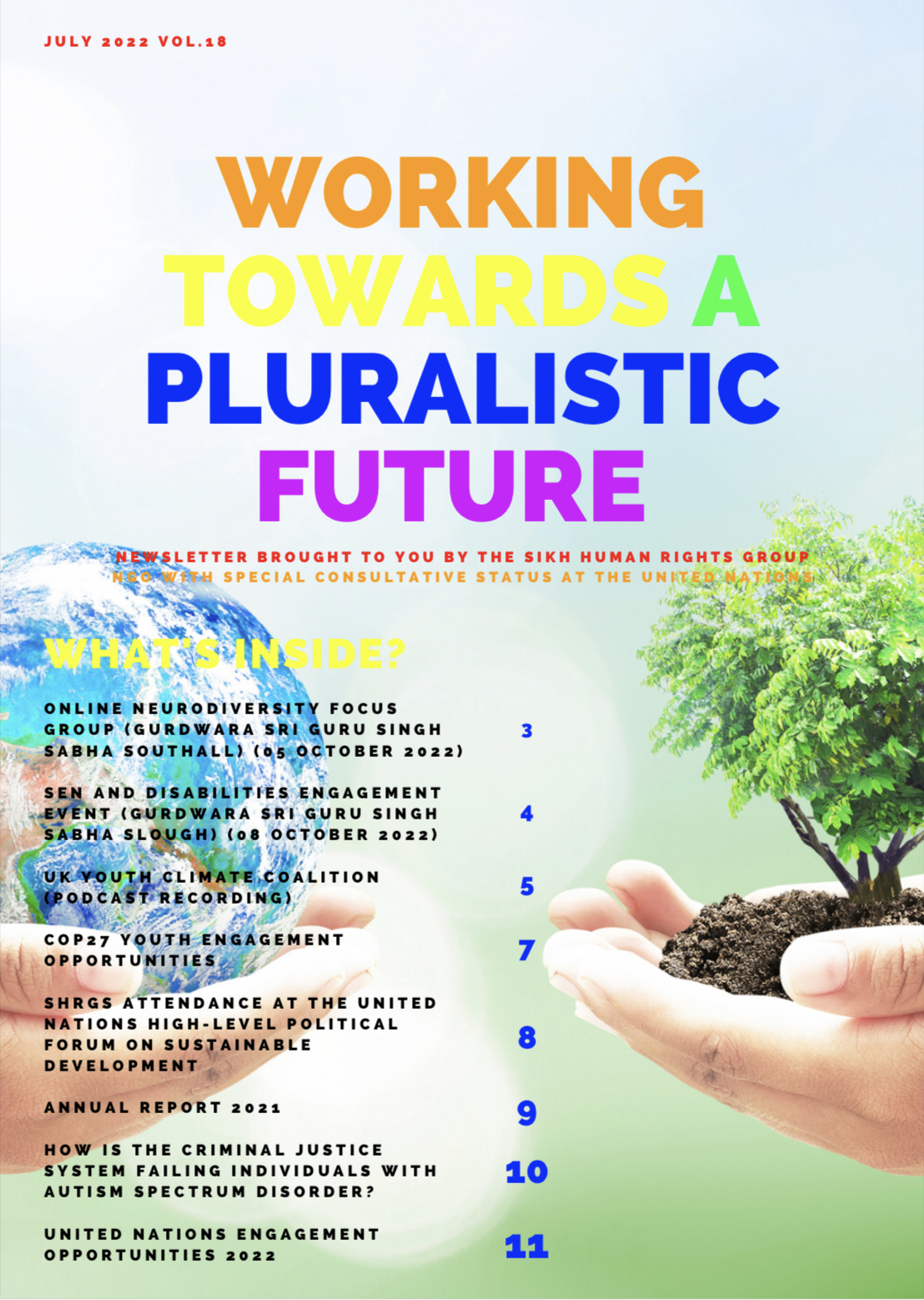 working towards a pluralistic future