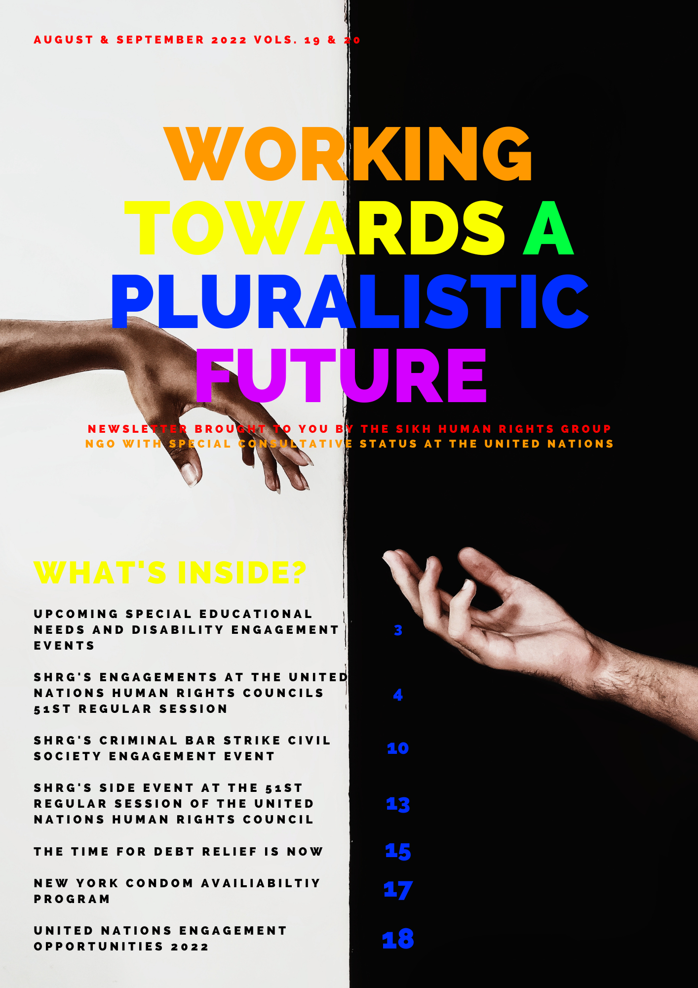 working towards a pluralistic future