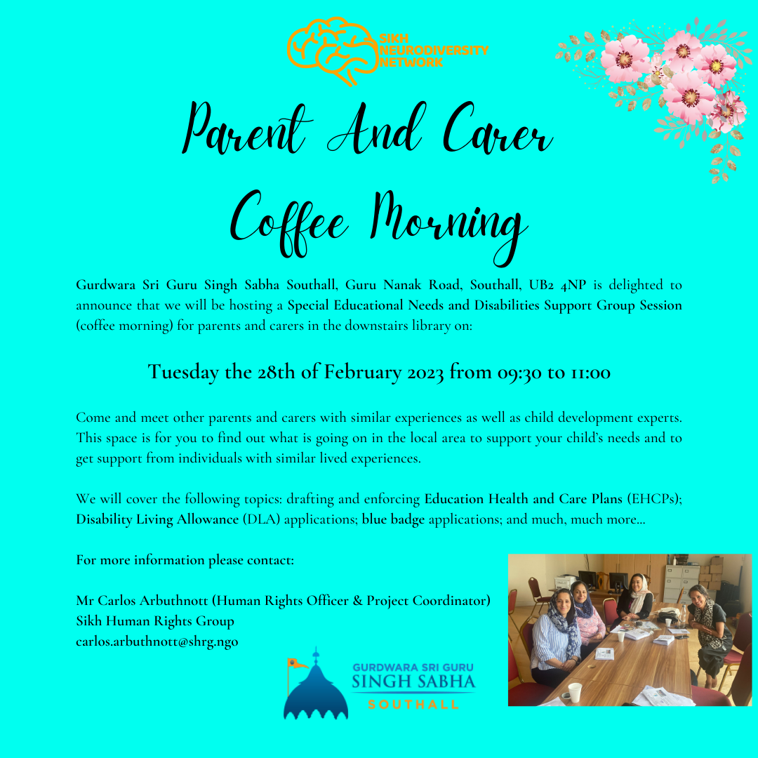 parent & carer coffee morning