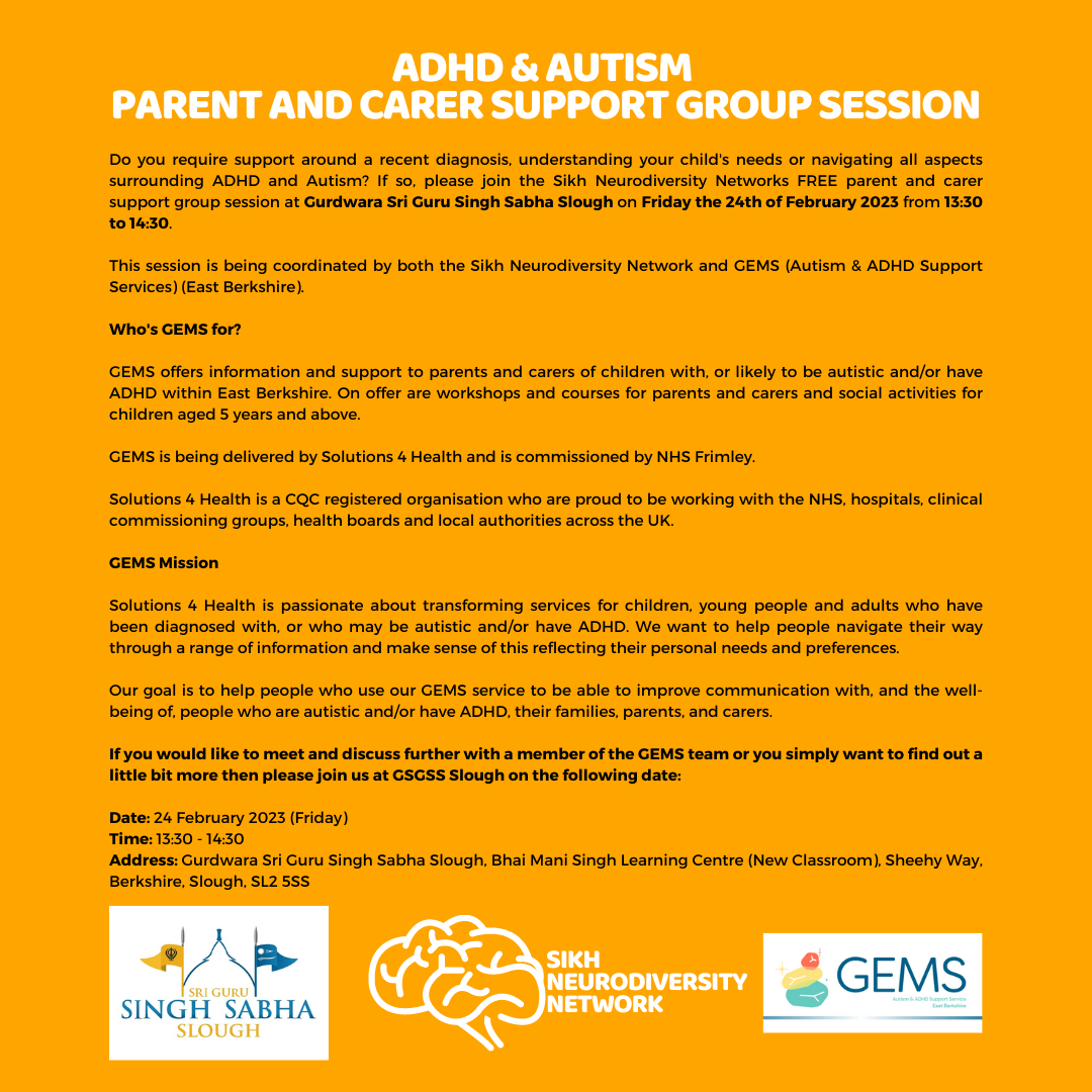 Advertisement for Autism