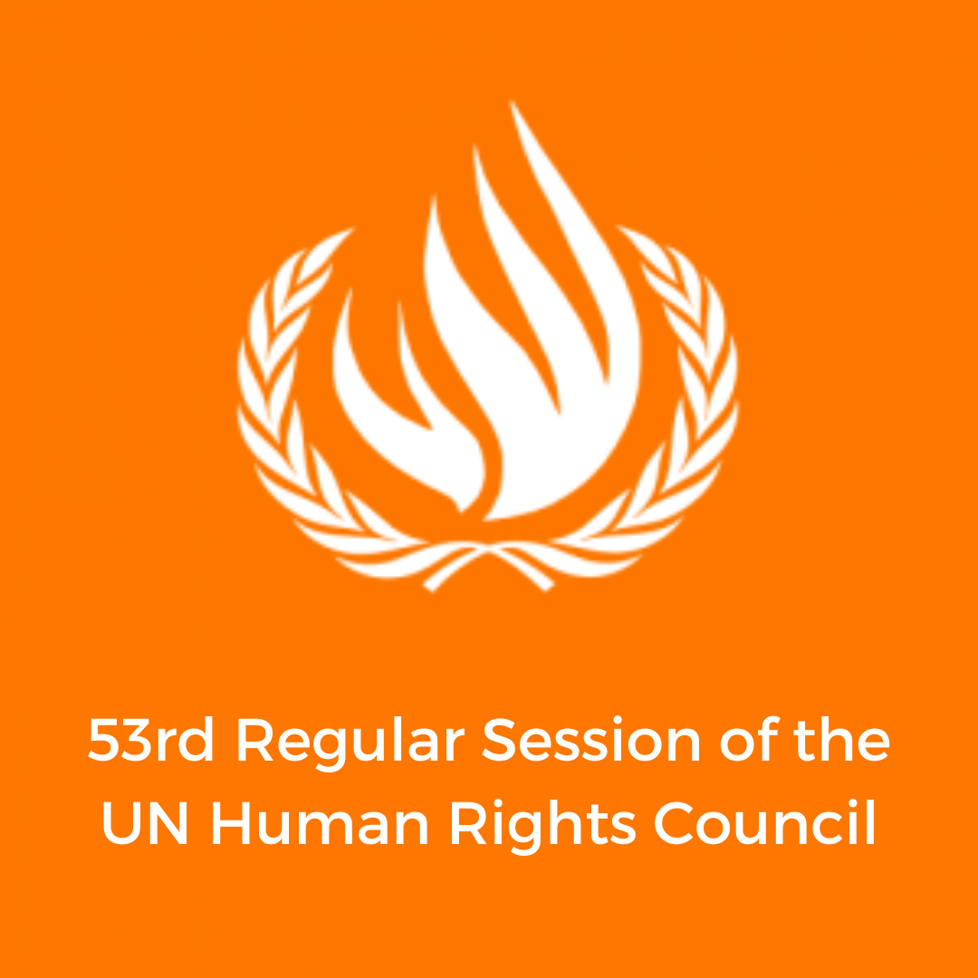 53rd regular session of the UN Human Rights Council