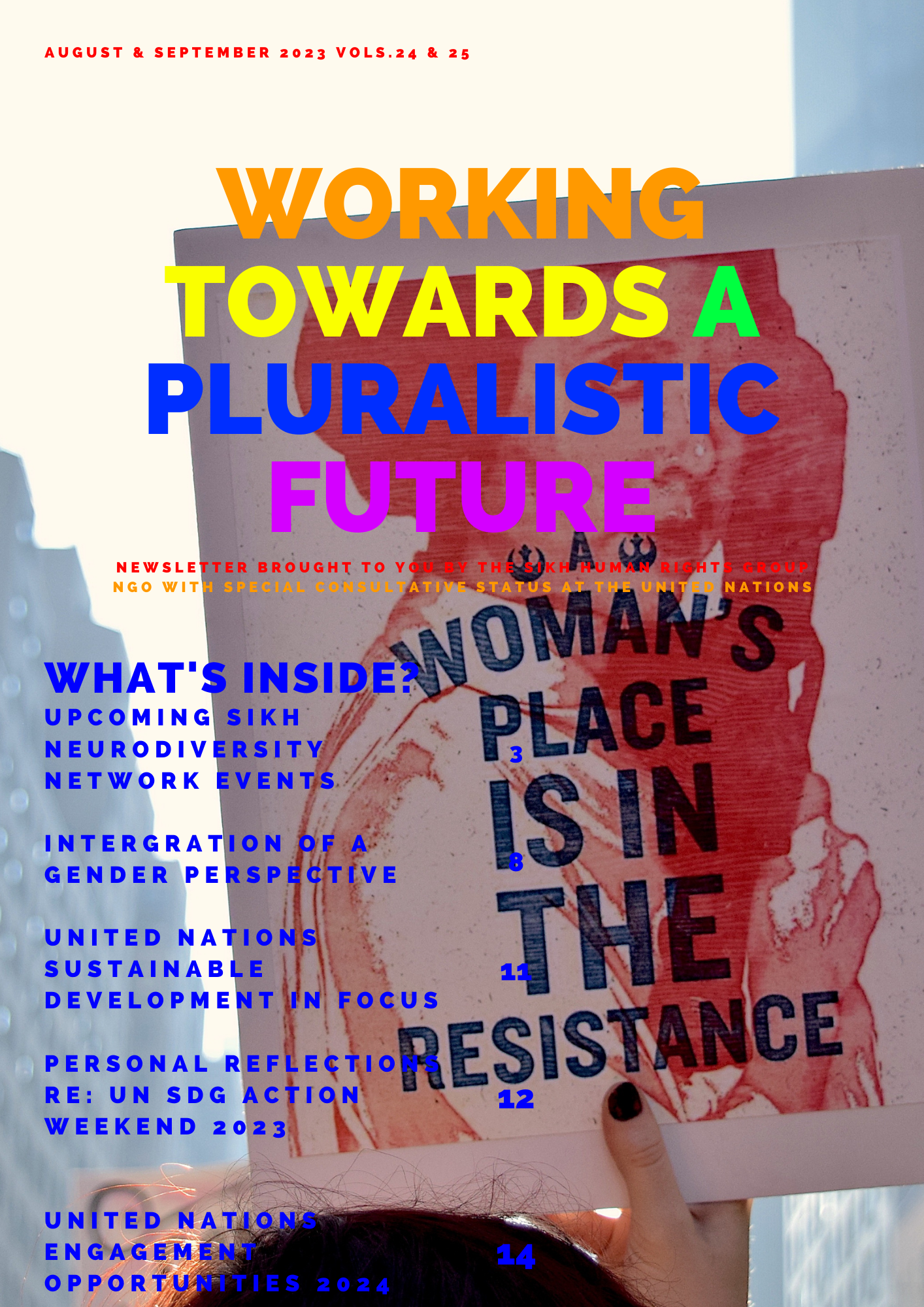 working towards a pluralistic future